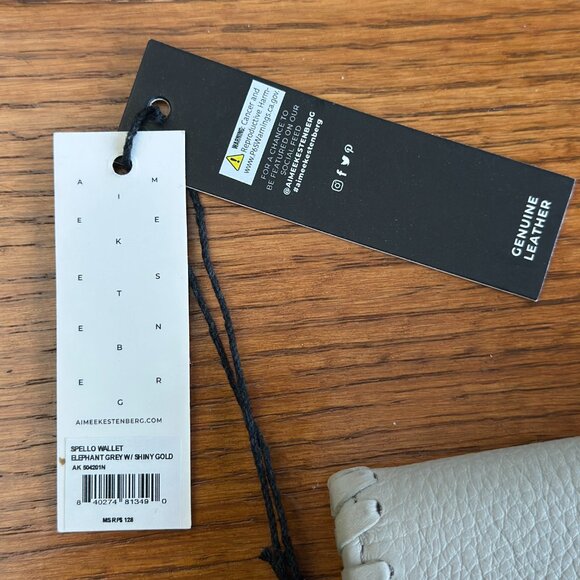 Aimee Kestenberg - Spello Leather Whipstitch Wallet - Picture 3 of 4